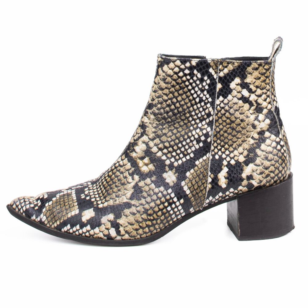 Everlane The Boss Boot Python Snakeskin Embossed … - image 6